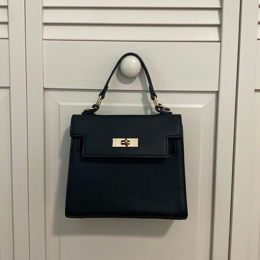Mini black purse